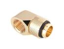 Bykski G 1/4in. Male to Female 90 Degree Rotary Elbow Fitting, Gold (B-RD90-X)
