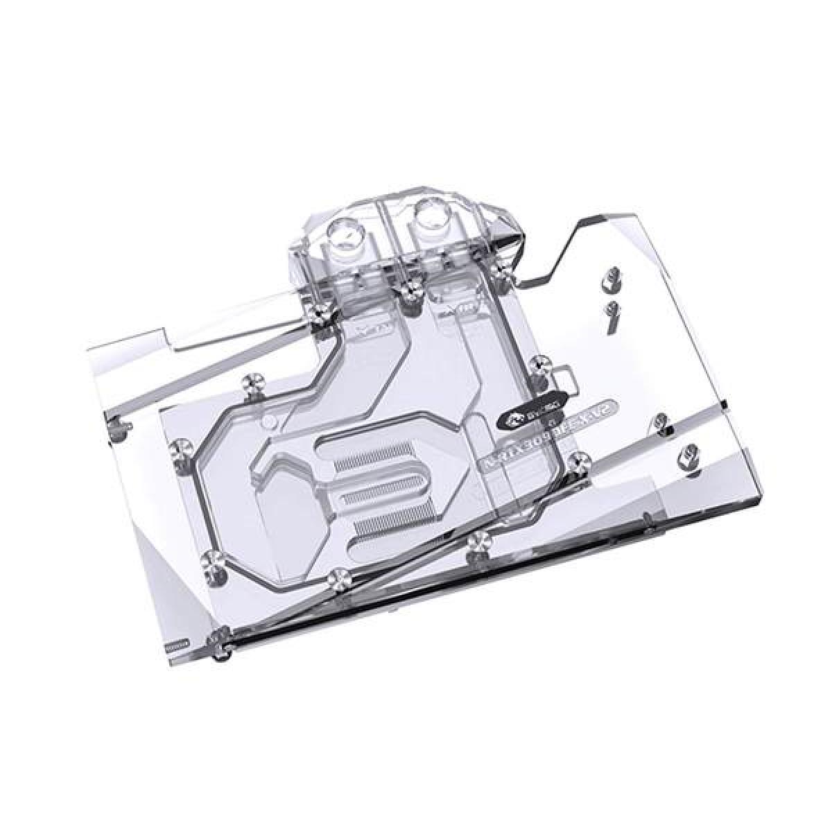 Bykski Full Coverage GPU Water Block and Backplate for nVidia Founders Edition RTX 3090 (N-RTX3090FE-X-V2). 5v Addressable RGB (RBW) Transparent