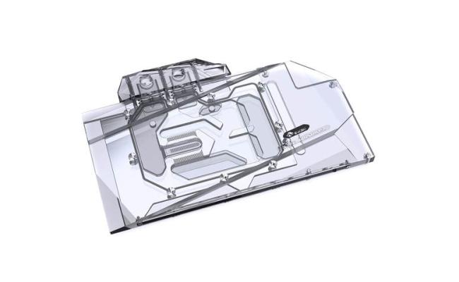 Bykski Full Coverage GPU Water Block and Backplate for ASUS RTX 3070 STRIX (N-AS3070STRIX-X). 5v Addressable RGB (RBW) Transparent