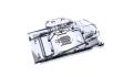 Bykski Full Coverage GPU Water Block and Backplate for MSI RTX 3070 VENTUS (N-MS3070VES-X). 5v Addressable RGB (RBW) Transparent