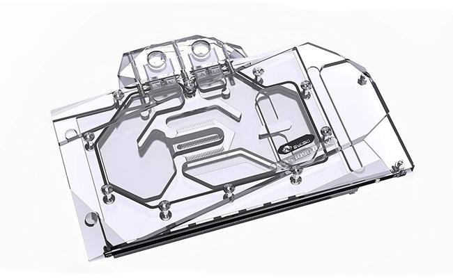 Bykski Full Coverage GPU Water Block and Backplate for ASUS TUF RTX 3090/3080 (N-AS3090TUF-X). 5v Addressable RGB (RBW) Transparent