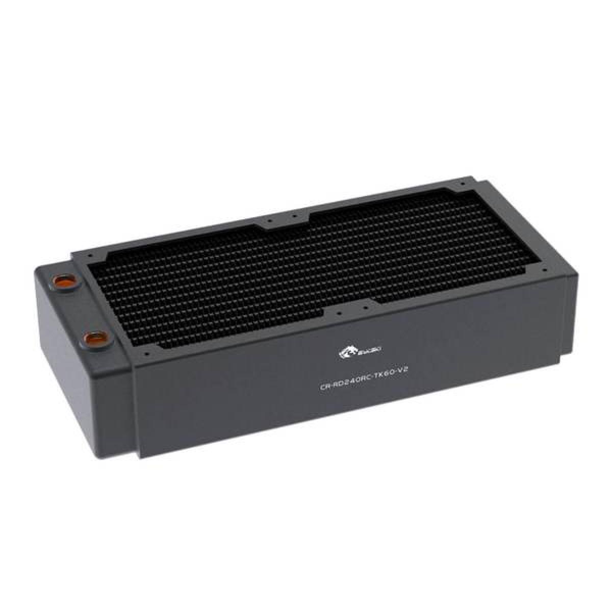 Bykski 240mm x 60mm RC Series Radiator, Black (CR-RD240RC-TK60-V2)