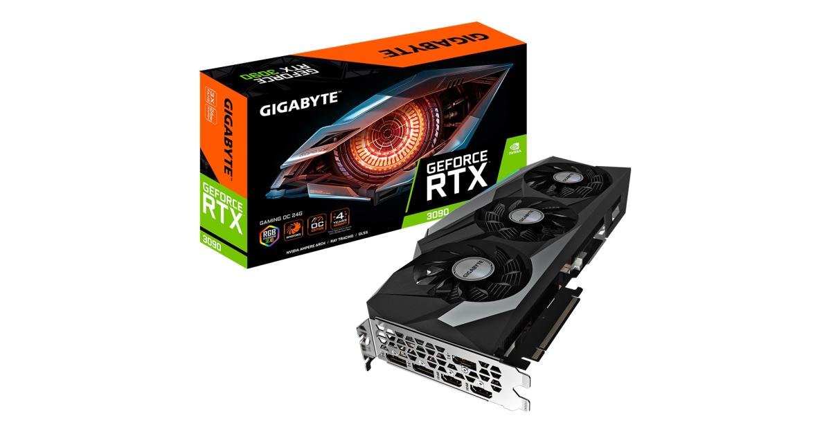 Gigabyte GeForce RTX™ 3090 GAMING OC 24GB GDDR6X - Graphics Card