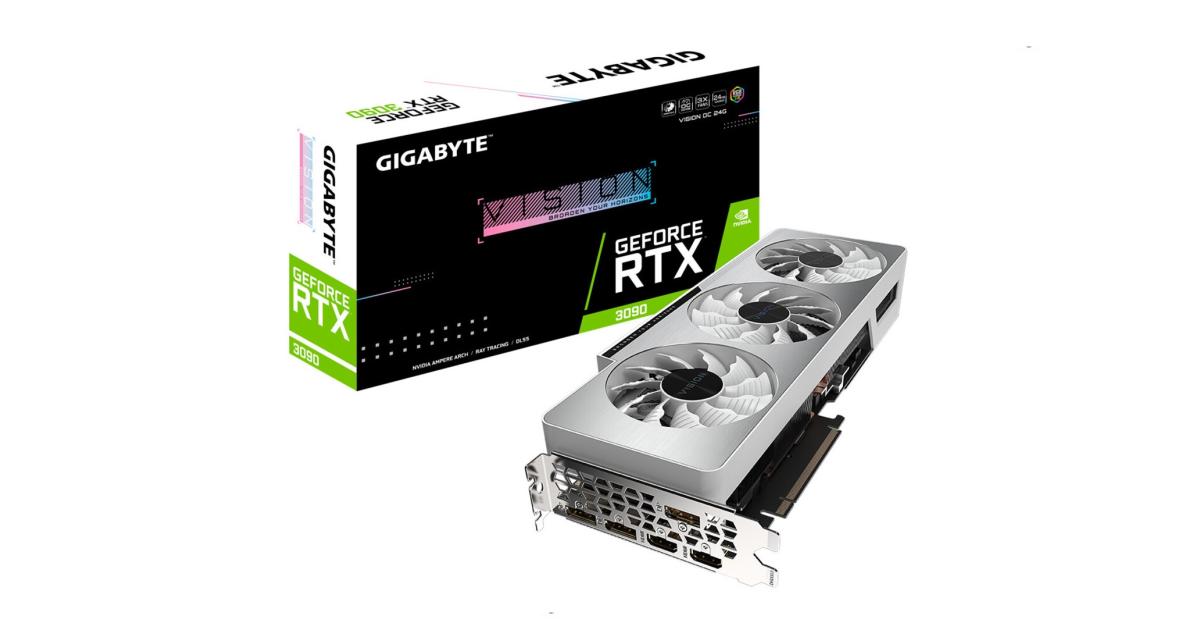 Gigabyte geforce rtx 3090 vision oc обзор