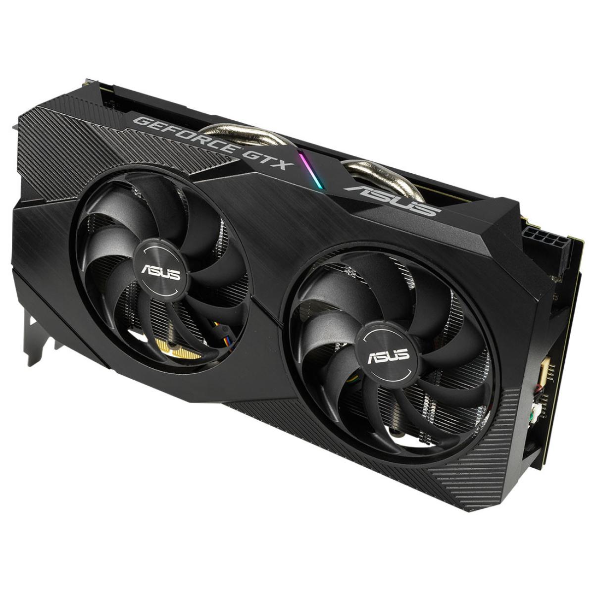ASUS Dual GeForce® GTX 1660 6GB OC Edition GDDR5 EVO