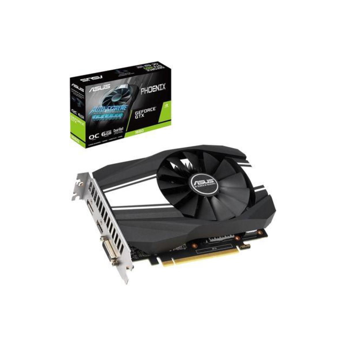 Asus Phoenix GTX 1660 OC Edition 6GB GDDR5 - Graphics Card