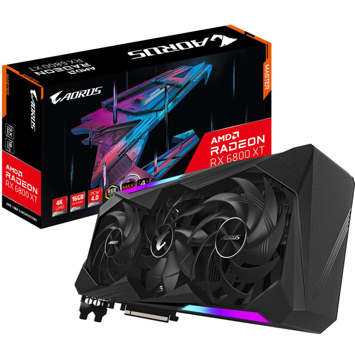 Gigabyte AORUS Radeon™ RX 6800 XT MASTER TYPE C 16G