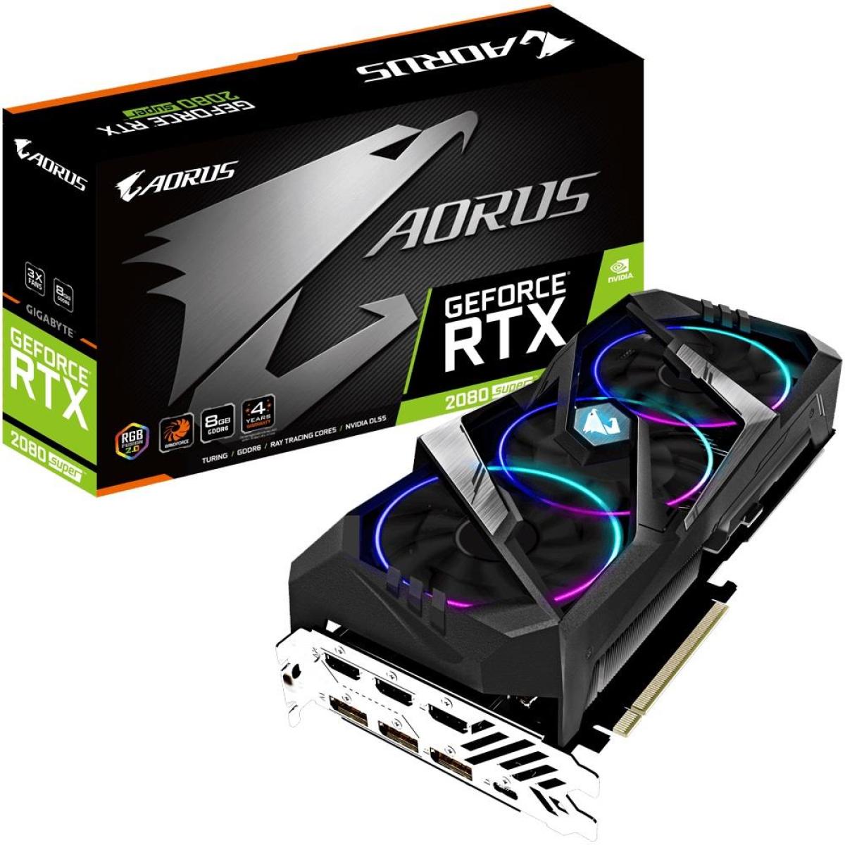 Gigabyte AORUS GeForce® RTX 2080 SUPER™ 8G