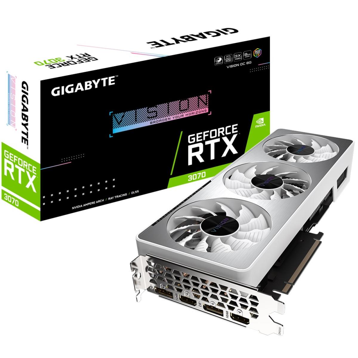 Gigabyte GeForce RTX™ 3070 VISION OC 8GB GDDR6 (LHR) - Graphics Card