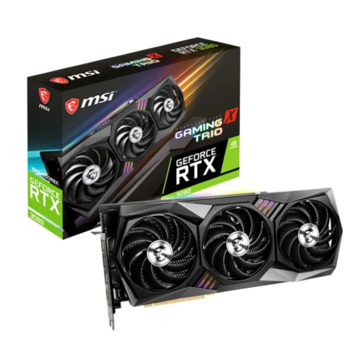 MSI GeForce RTX™ 3080 GAMING X TRIO 10G GDDR6X