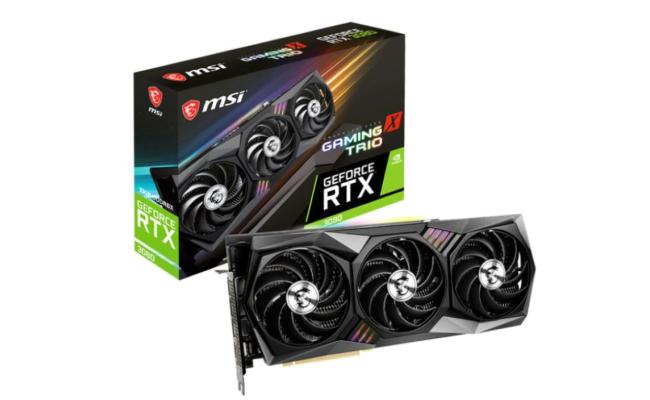 MSI GeForce RTX™ 3080 GAMING X TRIO 10G GDDR6X