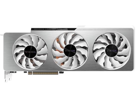 GIGABYTE GeForce RTX 3080 Vision OC 10G Graphics Card, 3X WINDFORCE Fans, GDDR6X, Graphics Card (LHR)
