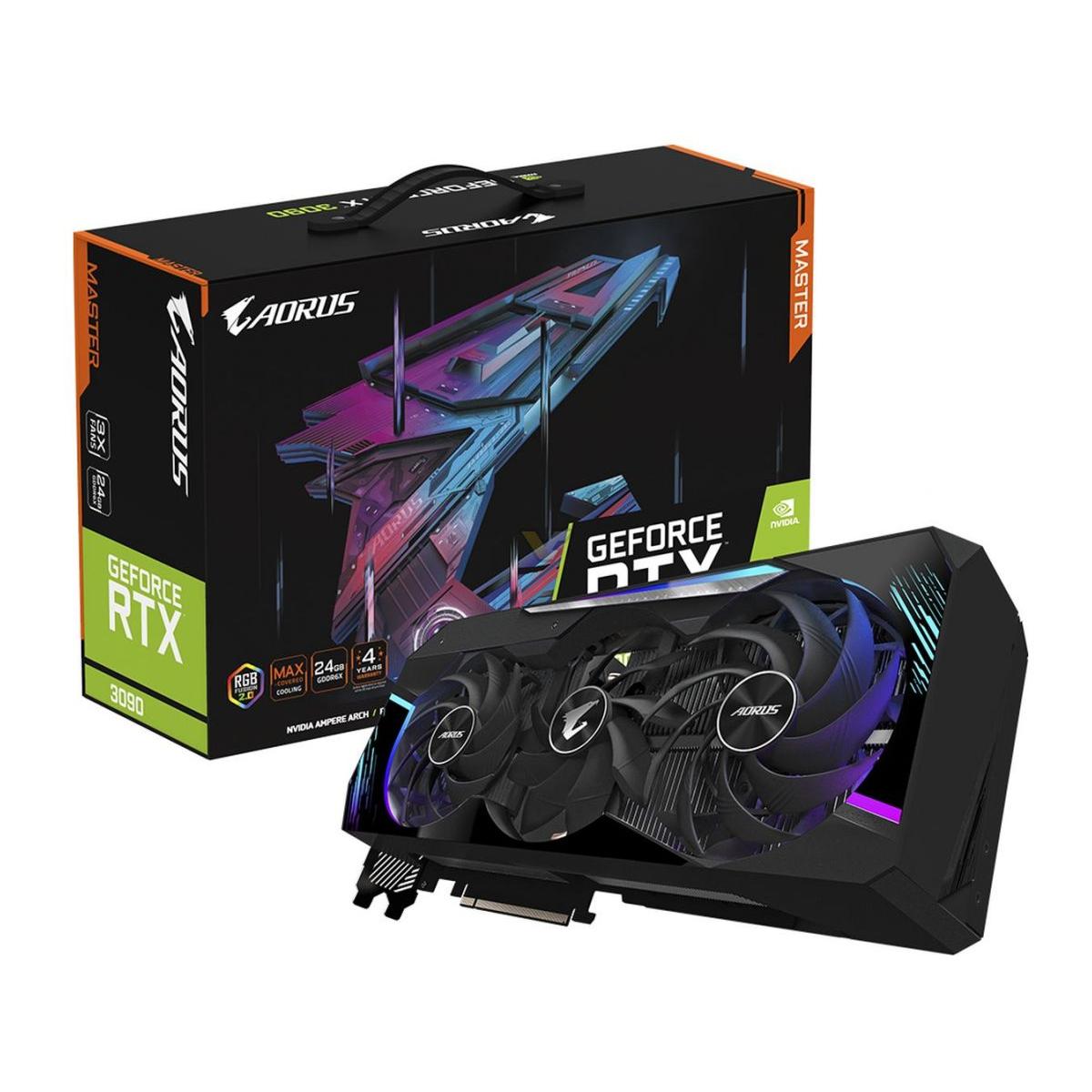 Gigabyte AORUS GeForce RTX 3080 MASTER GDDR6X 10GB -Graphics Card