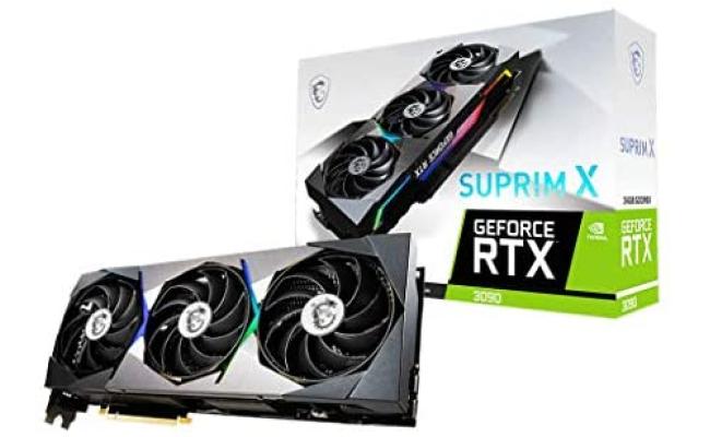 MSI GeForce RTX™ 3090 SUPRIM X 24G - Graphics Card
