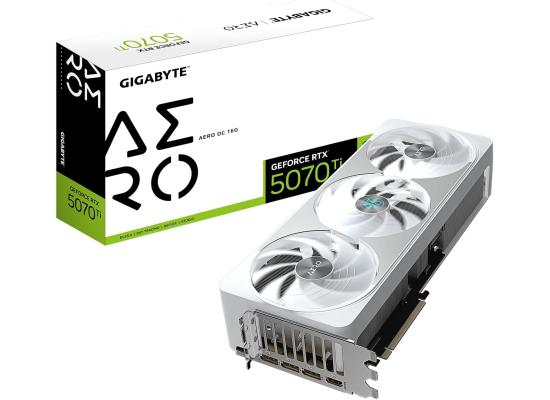 GIGABYTE GeForce RTX 5070 Ti AERO OC 16GB GDDR7- Graphics Card