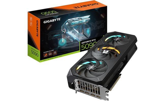 GIGABYTE GeForce RTX 5090 GAMING OC 32GB GDDR7 - Graphics Card
