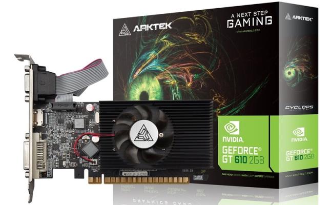 ARKTEK Cyclops Geforce GT 610 2GB GDDR3 - Graphics Card