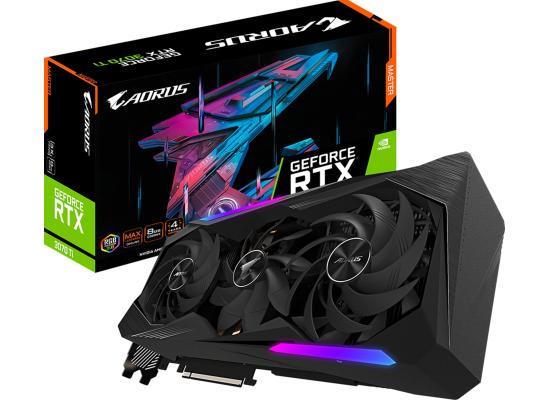 GIGABYTE AORUS GeForce RTX™ 3070 Ti MASTER 8G GDDR6X - Graphics Card