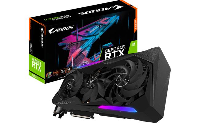 GIGABYTE AORUS GeForce RTX™ 3070 Ti MASTER 8G GDDR6X - Graphics Card
