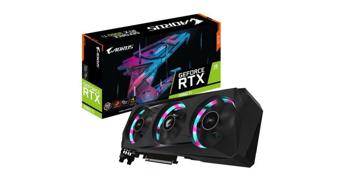 Gigabyte geforce rtx 3060 ti aorus elite обзор