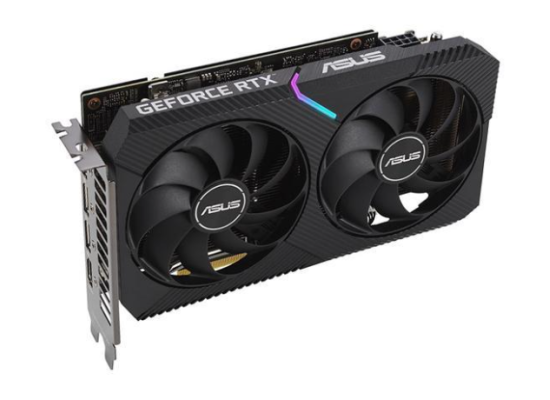ASUS Dual GeForce RTX 3060 OC GDDR6 12GB - Graphics Card
