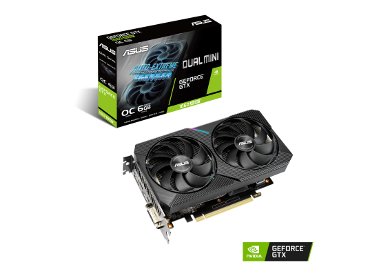 ASUS NVIDIA GeForce GTX 1660 SUPER 6GB DUAL MINI OC Edition - Graphics Card