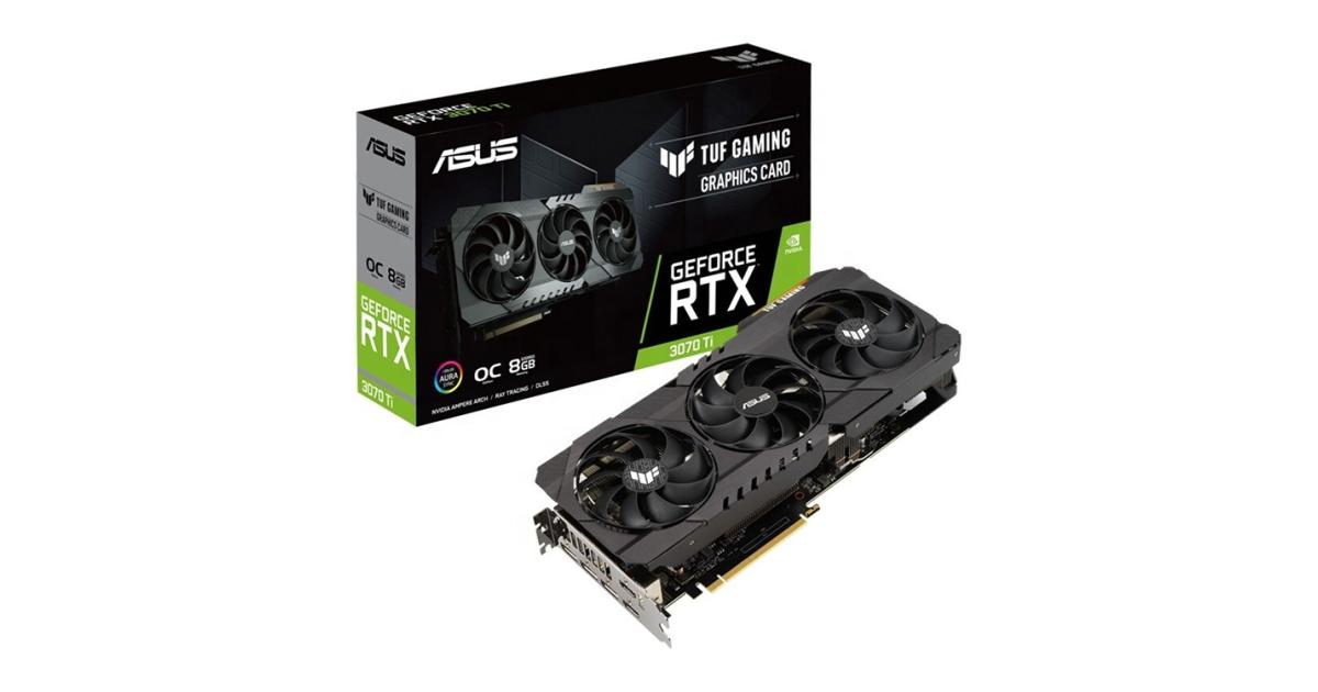 ASUS TUF Gaming GeForce RTX™ 3070 Ti OC Edition 8GB GDDR6X