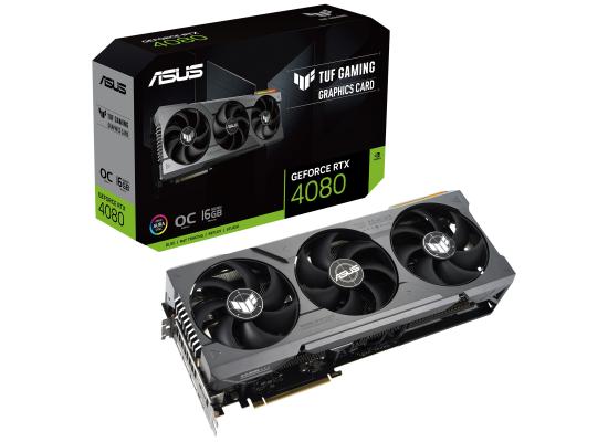 ASUS TUF Gaming GeForce RTX 4080 OC 16GB GDDR6X - Graphics Card