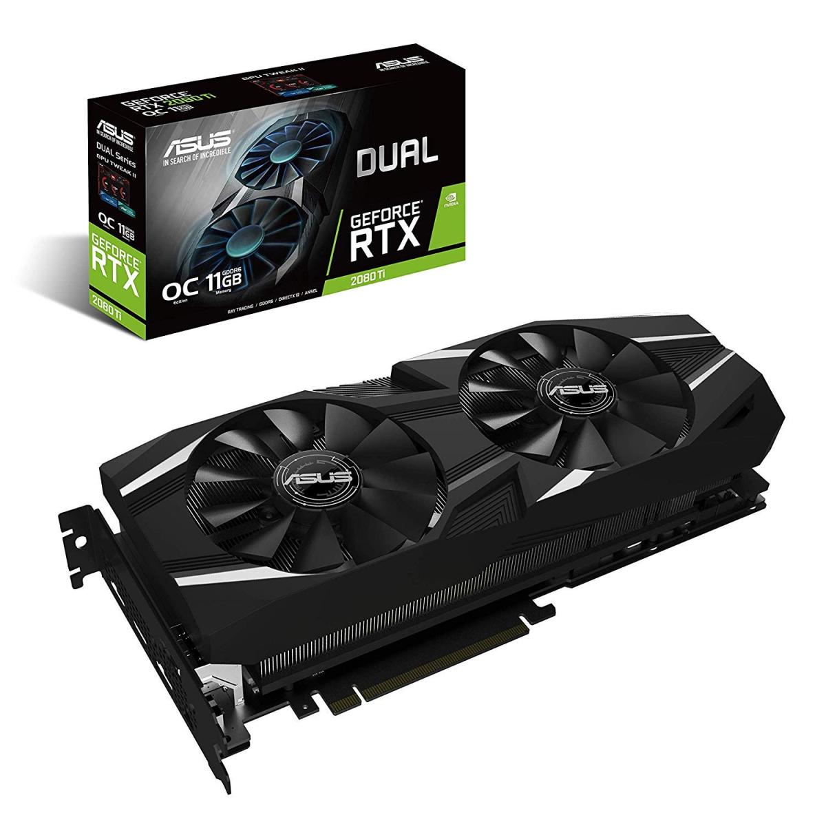 Asus Dual GeForce RTX 2080Ti OC edition 11GB GDDR6