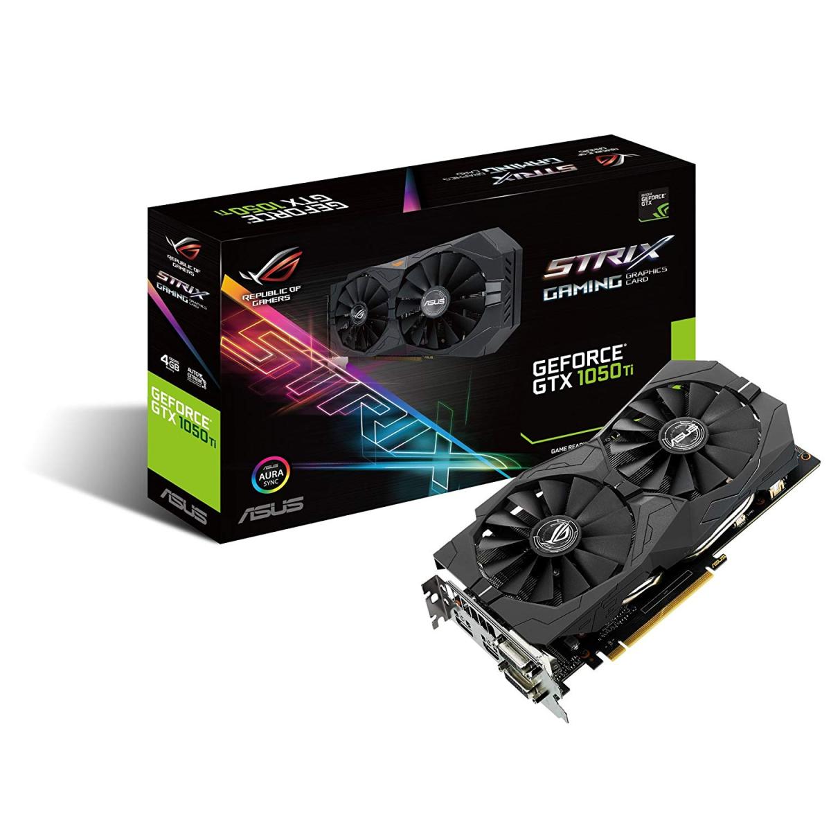 Asus ROG Strix GTX 1050Ti OC edition 4GB GDDR5