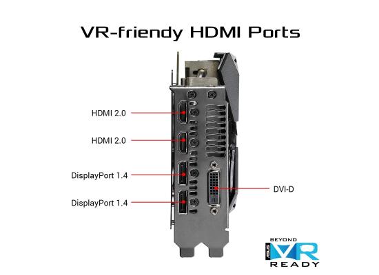 Asus ROG Strix GTX 1070Ti Advanced edition 8GB GDDR5