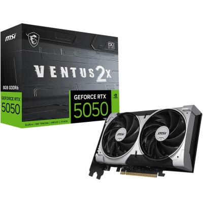 MSI GeForce RTX 5050 VENTUS 2X OC 8GB GDDR6 - Graphics Card