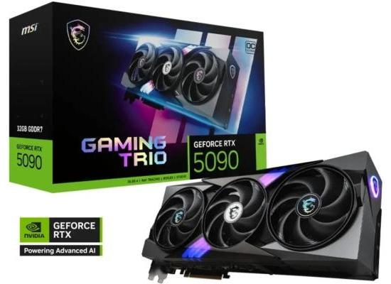 MSI GeForce RTX 5090 GAMING TRIO OC 32GB GDDR7 - Graphics Card