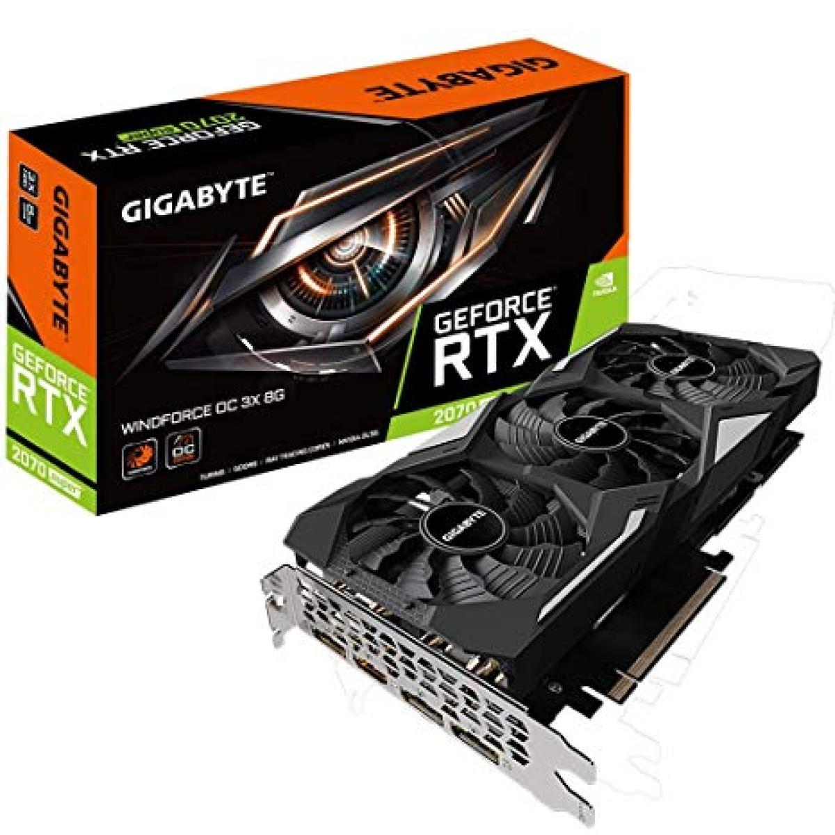 Gigabyte GeForce RTX 2070 SUPER 8GB WINDFORCE OC 3x fans