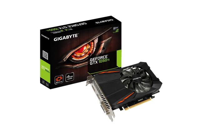 GIGABYTE NVIDIA GeForce GTX 1050 Ti D5 4G - Graphics Card