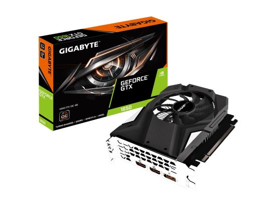 GIGABYTE NVIDIA GeForce GTX 1650 MINI ITX OC GDDR5 4G - Graphics Card