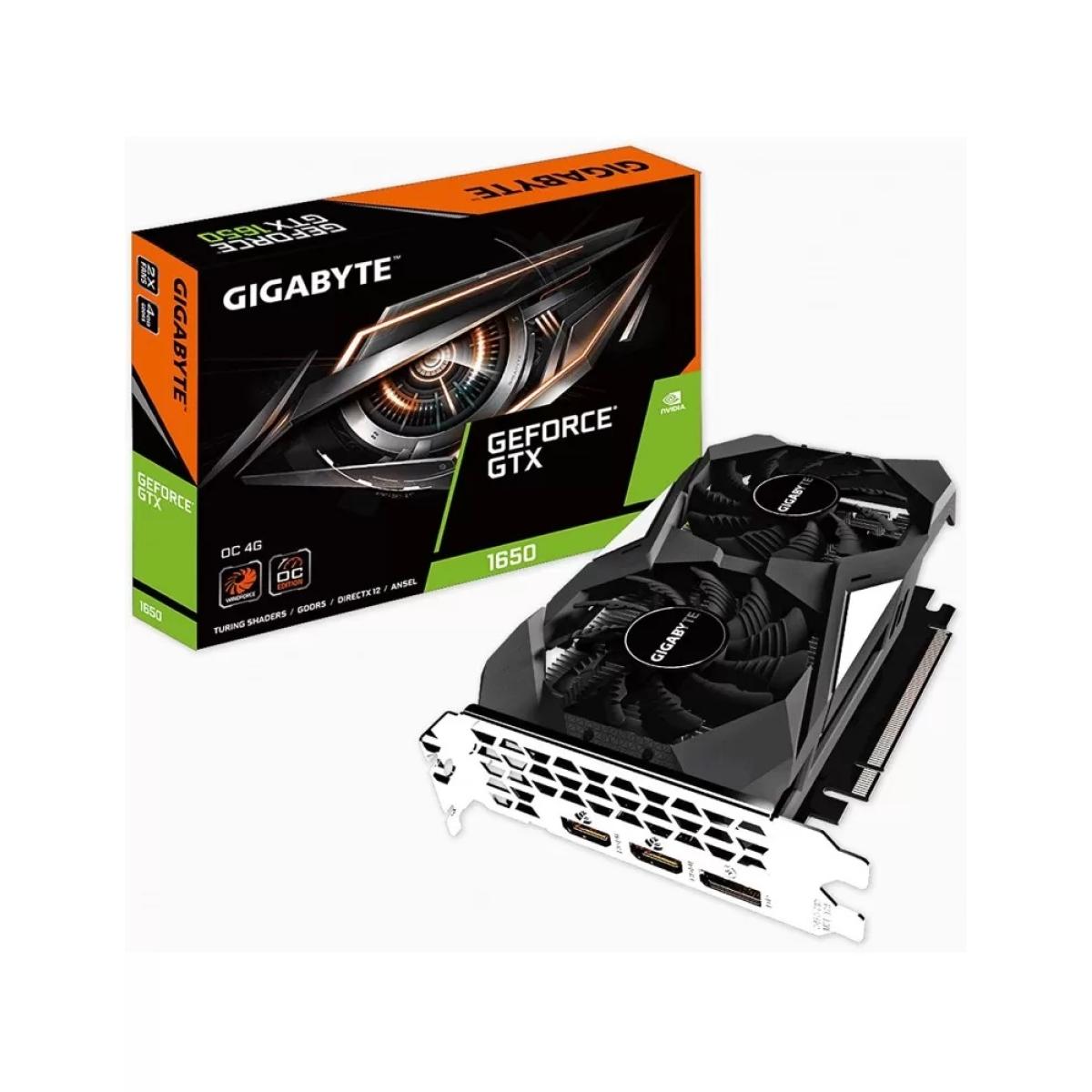 GIGABYTE Nvidia GeForce® GTX 1650 OC 4G - Graphics Card