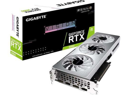 GIGABYTE GeForce RTX 3060 Vision OC 12G GDDR6 - Graphics Card 
