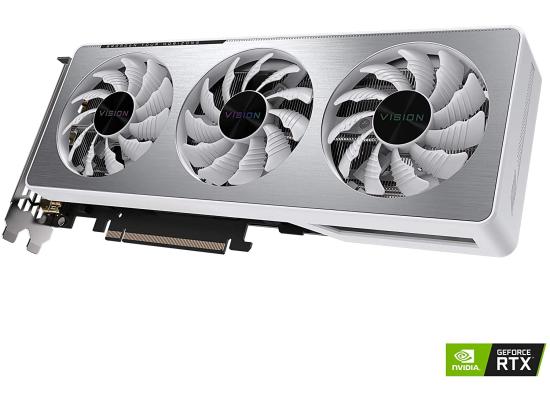 GIGABYTE GeForce RTX 3060 TI Vision OC 8GB GDDR6 - Graphics Card