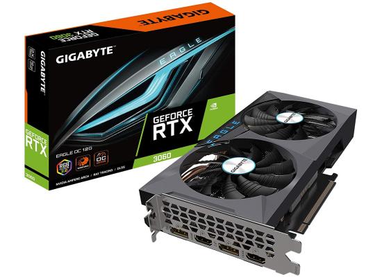 GIGABYTE GeForce RTX 3060 Eagle OC 12G GDDR6 WINDFORCE-Graphics Card