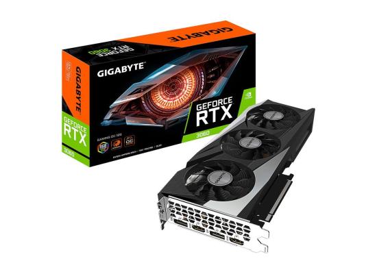 GIGABYTE GeForce RTX 3060 Gaming OC 12G 3X WINDFORCE Fans,GDDR6 - Graphics Card