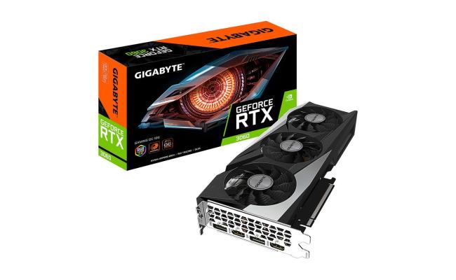 GIGABYTE GeForce RTX 3060 Gaming OC 12G Graphics Card, 3X WINDFORCE Fans,GDDR6 (LHR) - Graphics Card