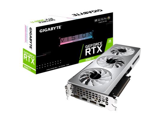 GIGABYTE GeForce RTX 3060 TI Vision OC 8GB GDDR6 - Graphics Card 