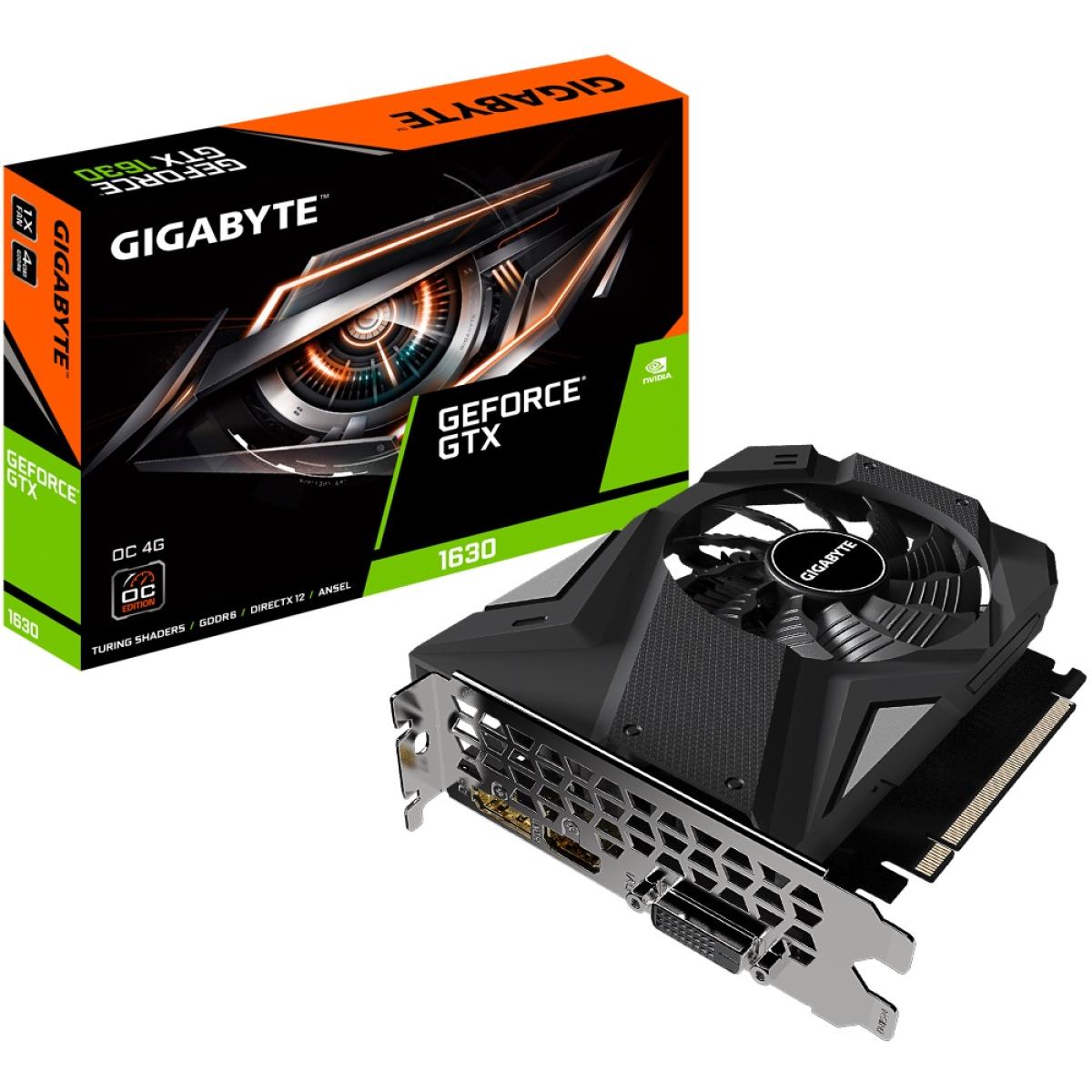GIGABYTE GeForce GTX 1630 OC 4G GDDR6 - Graphics Card