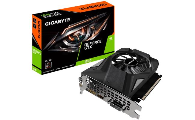 GIGABYTE GeForce GTX 1630 OC 4G GDDR6 - Graphics Card