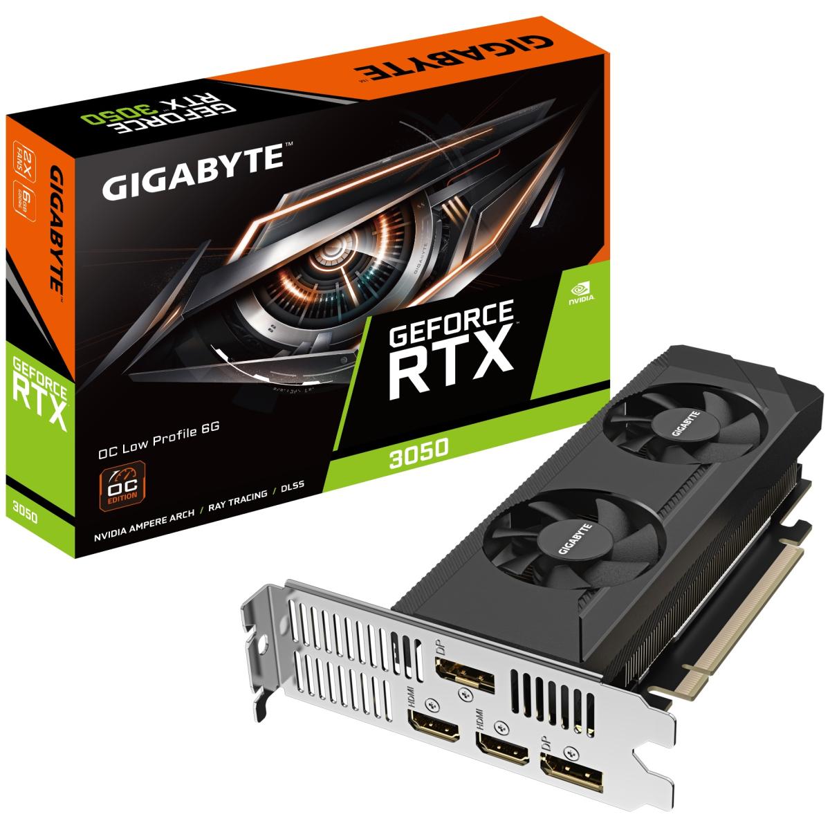 Maxsun NVIDIA GeForce RTX 3050 6GB GDDR6 Graphics Card - Low Profile, Small Form Factor, PCIe 4.0, HDMI 2.1, DP 1.4a For Gaming PCs