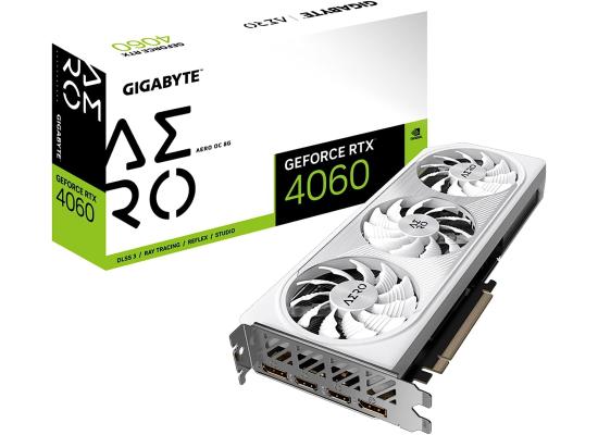 GIGABYTE GeForce RTX 4060 AERO OC 8GB GDDR6 - Graphics Card