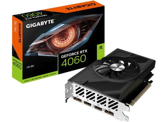 GIGABYTE GeForce RTX 4060 D6 8GB GDDR6 - Graphics Card