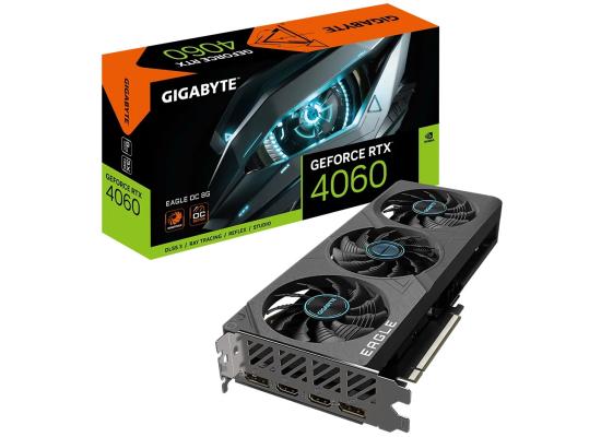 GIGABYTE GeForce RTX 4060 EAGLE OC 8GB GDDR6 - Graphics Card