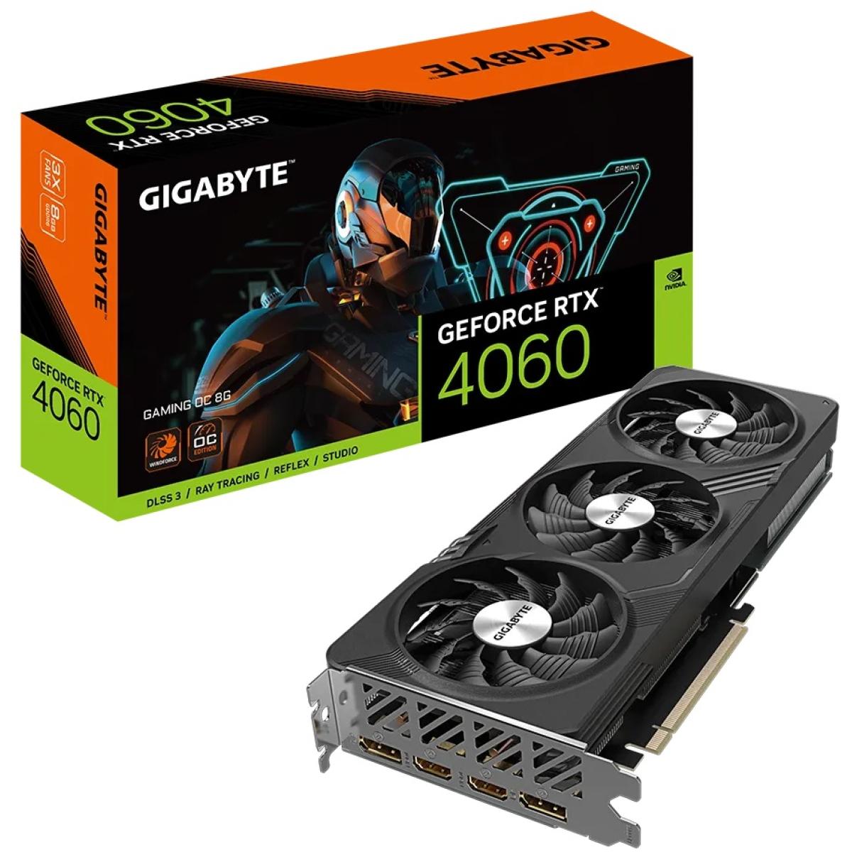 GIGABYTE GeForce RTX 4060 GAMING OC 8GB GDDR6 - Graphics Card